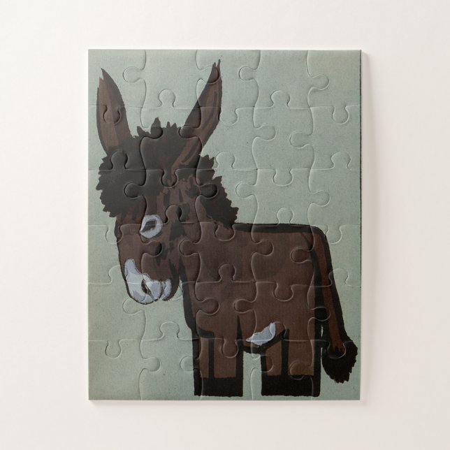 Puzzle Donkey (Vertical)