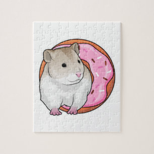 Puzzle Donut Hamster