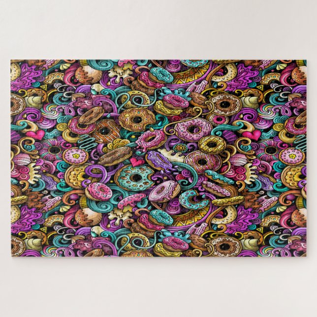 Puzzle Donuts (Horizontal)