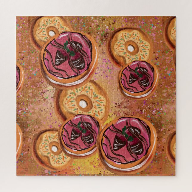 Puzzle Donuts (Vertical)