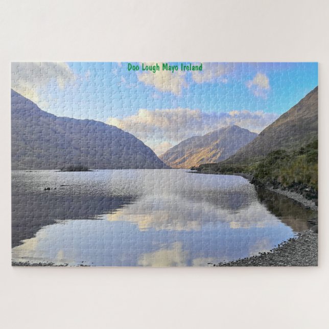 Puzzle Doo Lough Mayo Ireland (Horizontal)