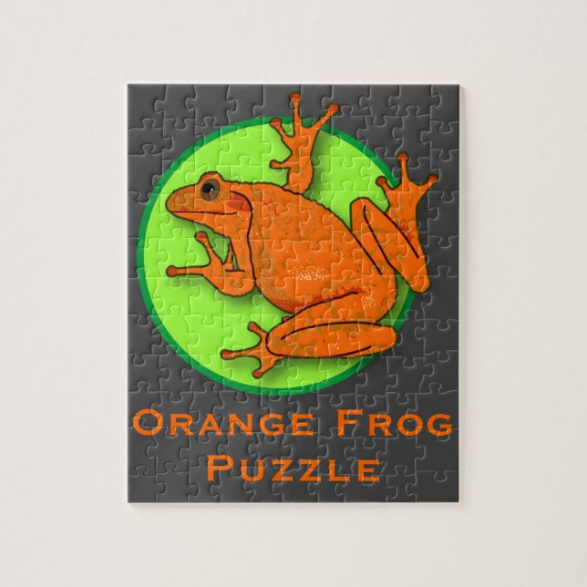 Puzzle d'Orange Frog (Vertical)