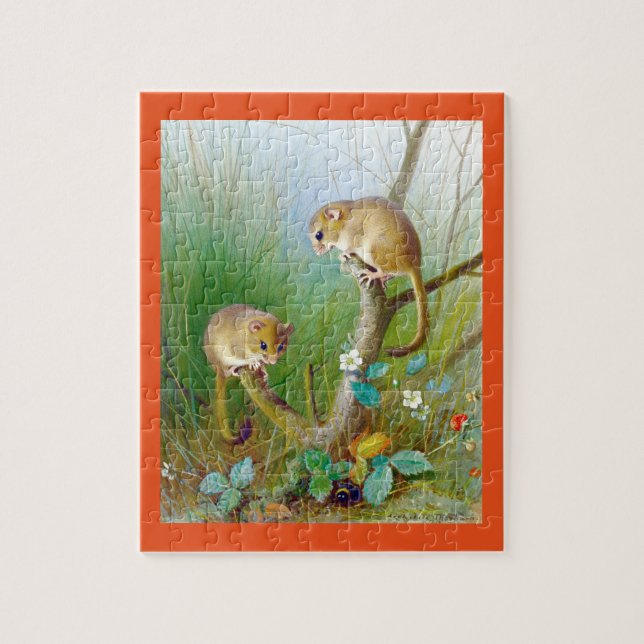 Puzzle Dormice vintage (Vertical)