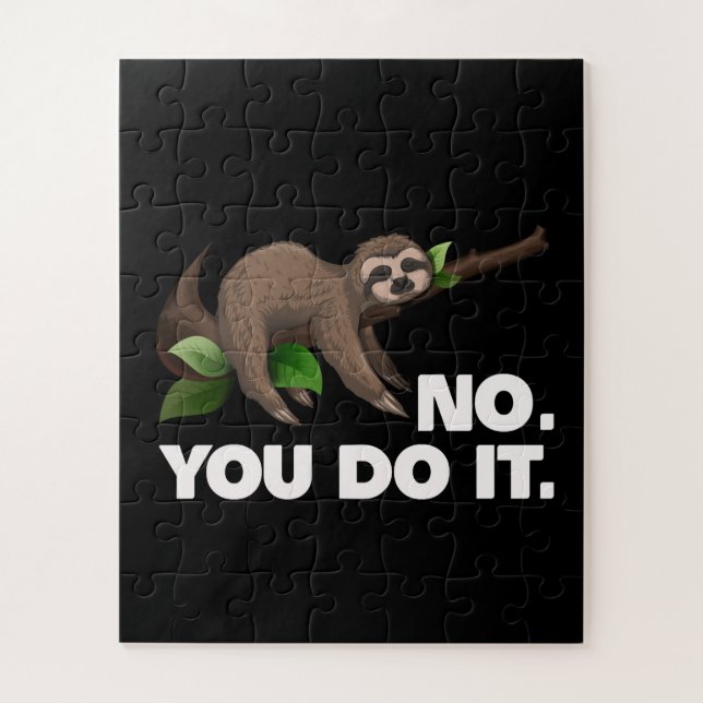 Puzzle Dormir Sloth No You Do It Sloth Amateurs de parfum (Vertical)
