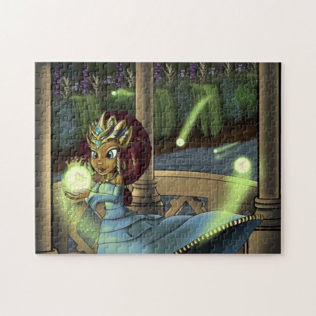 Puzzle Douce princesse afro-américaine (Horizontal)