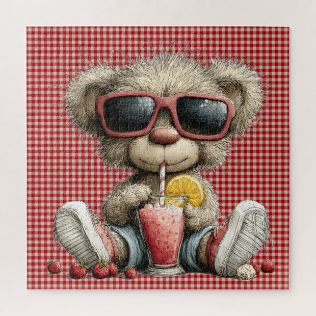 Puzzle d'ours d'été (Vertical)