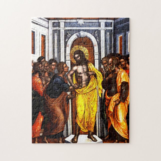 Puzzle Douter de Thomas par Emmanuel Tzanes (Vertical)