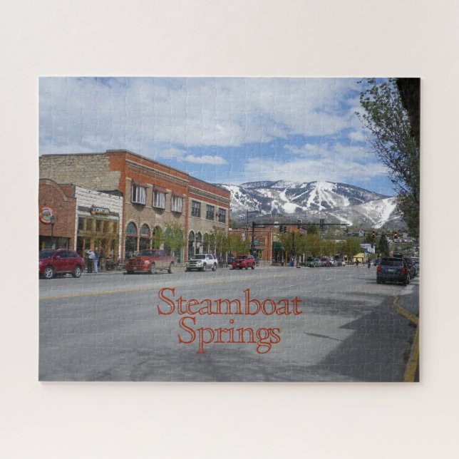 Puzzle Downtown Steamboat Springs Colorado (Horizontal)