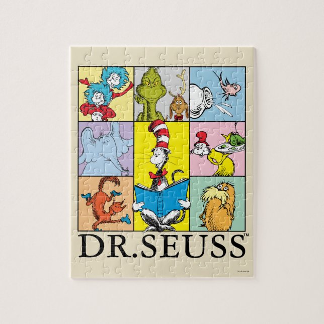 Puzzle Dr. Seuss | Histoires Graphiques (Vertical)