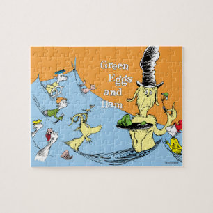 Puzzle Dr. Seuss Les Œufs verts au jambon Scène de l'eau