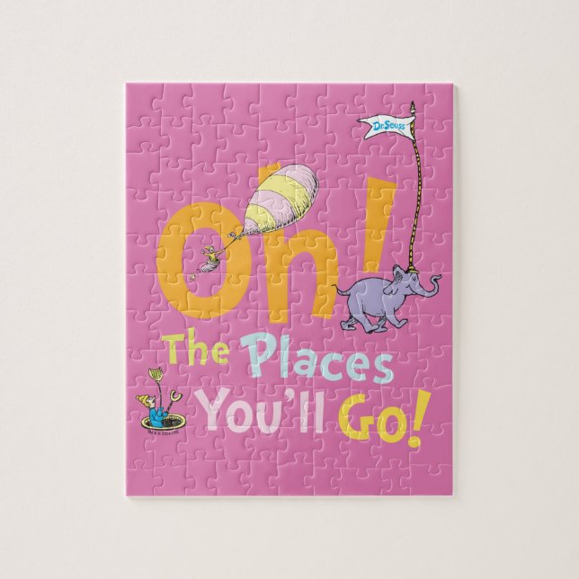 Puzzle Dr. Seuss | Oh ! La Parade des Endroits (Vertical)