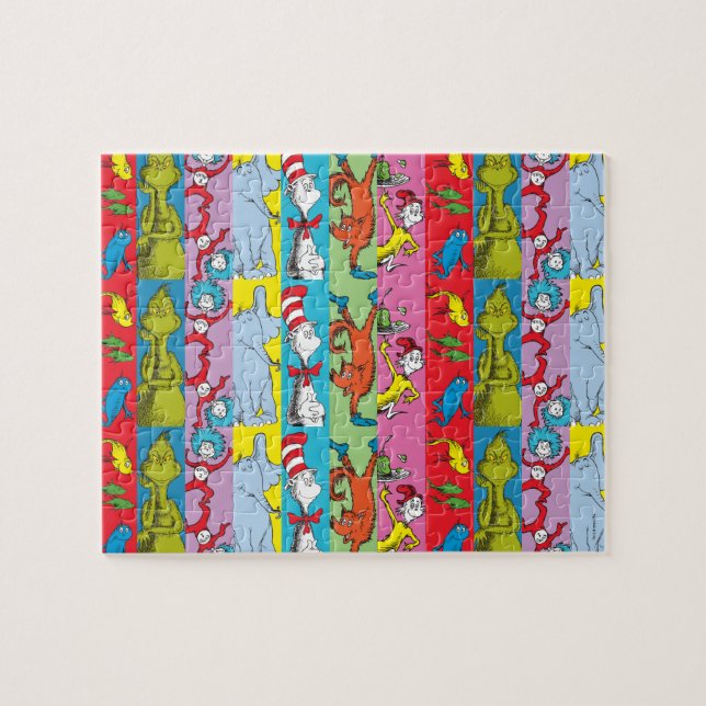 Puzzle Dr. Seuss | Tranche de personnage (Horizontal)