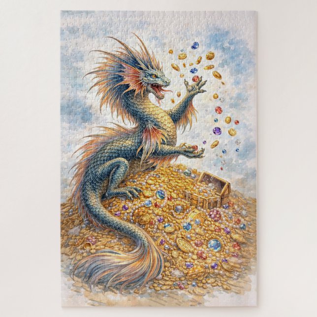 Puzzle Dragon Aquatique (Vertical)