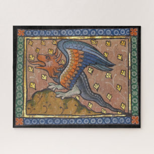 Puzzle Dragon Bestiaire Médiéval c. 1270