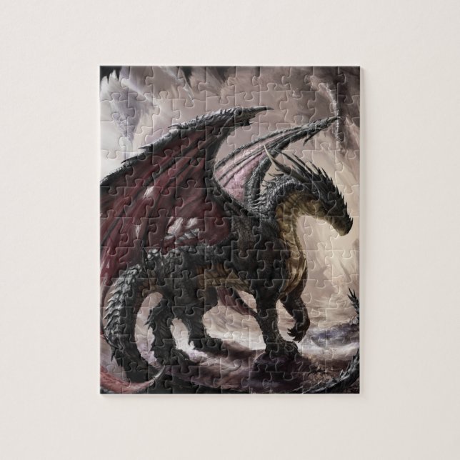 Puzzle Dragon Dans La Grotte (Vertical)