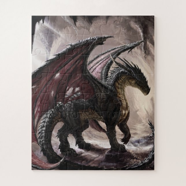 Puzzle Dragon Dans La Grotte (Vertical)