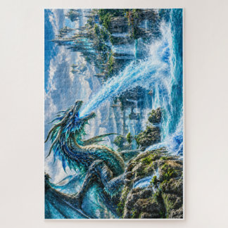 Puzzle Dragon de l’Eau – Royaume des Cascades Magiques