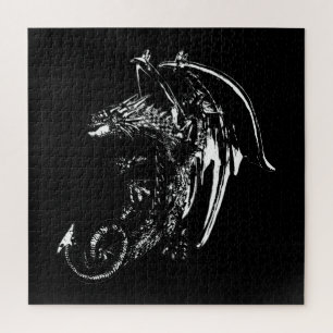 Puzzle Dragon de la Nuit Fantastique Dragon Mystique Somb
