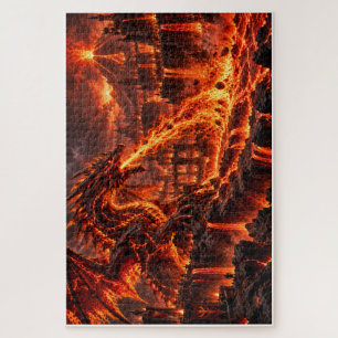 Puzzle Dragon de Magma – Royaume Volcanique