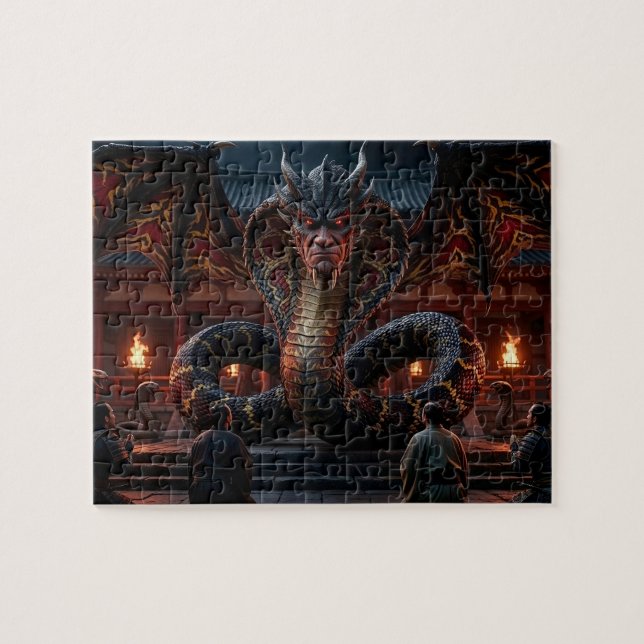 Puzzle Dragon de Pouvoir (Horizontal)