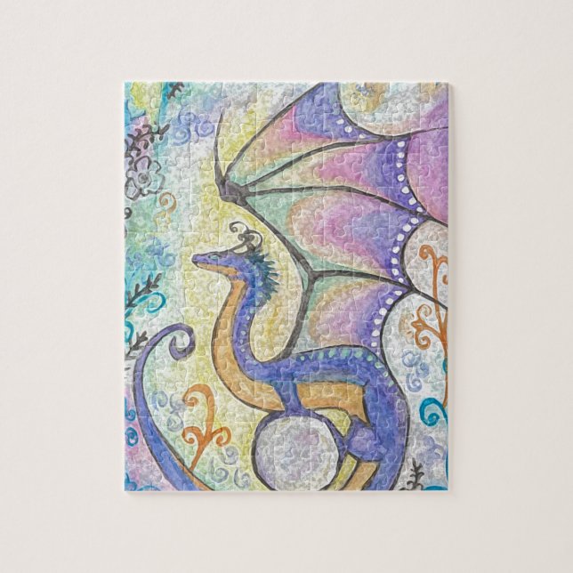 Puzzle Dragon de printemps (Vertical)