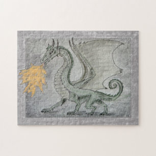 Puzzle Dragon de respiration incendie
