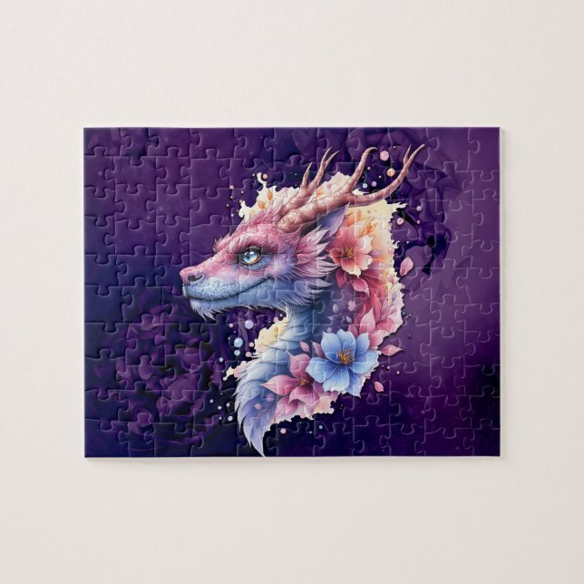 Puzzle Dragon Gardien Douceur.  (Horizontal)