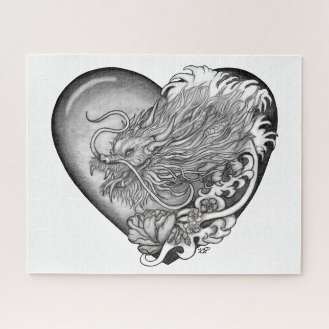 Puzzle Dragon Heart (Horizontal)