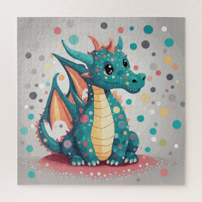 Puzzle Dragon mignon (Vertical)