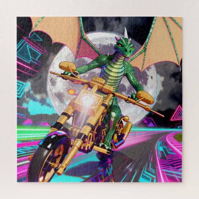 Puzzle Dragon Motocycliste (Vertical)