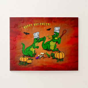 Puzzle Dragons - Joyeux Halloween ! Aujourd'hui je vais c