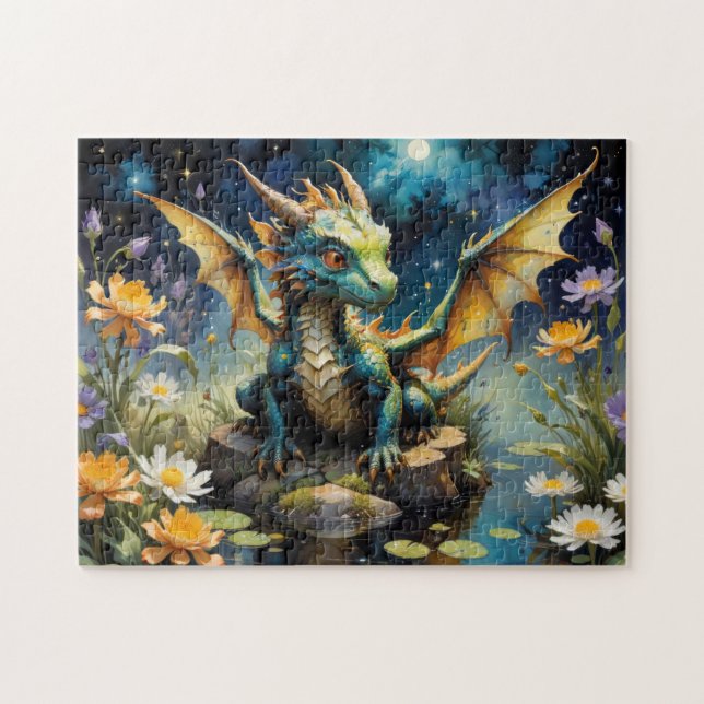 Puzzle Dragons Pond (Horizontal)