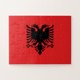 Puzzle Drapeau Albanie