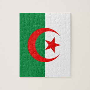 Puzzle drapeau algérien
