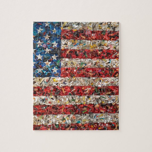 Puzzle drapeau américain (Vertical)