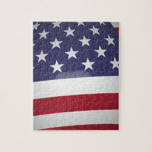 PUZZLE DRAPEAU AMÉRICAIN