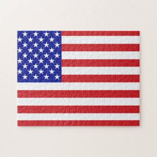 Puzzle Drapeau américain 50 étoiles
