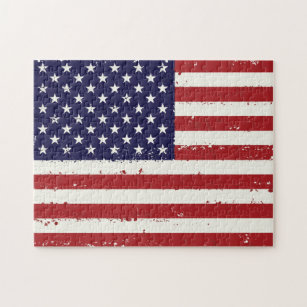 Puzzle Drapeau américain patriotique - Drapeau américain 