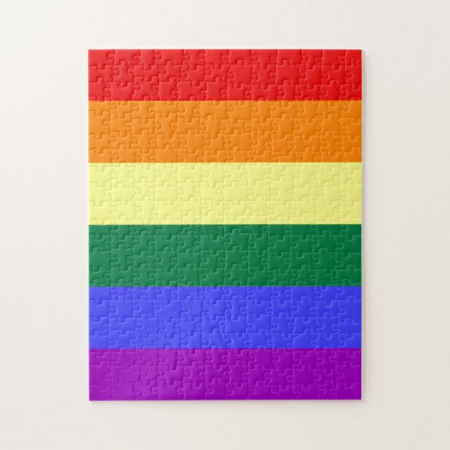 Puzzle Drapeau arc-en-ciel LGBT Pride (Vertical)