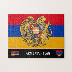 Puzzle Drapeau arménien, Emblème & Pays arménien / Arméni