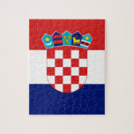 Puzzle Drapeau croate - Trobojnica<br><div class="desc">Drapeau croate - Trobojnica</div>