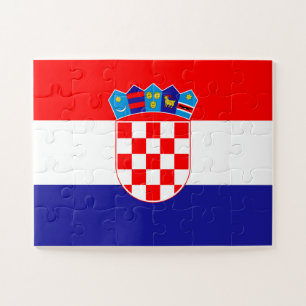 Puzzle Drapeau Croatie