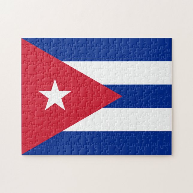 Puzzle Drapeau cubain, La Havane, Fidel Castro, Che Gueva (Horizontal)