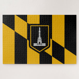 Puzzle Drapeau de Baltimore (Maryland, États-Unis)