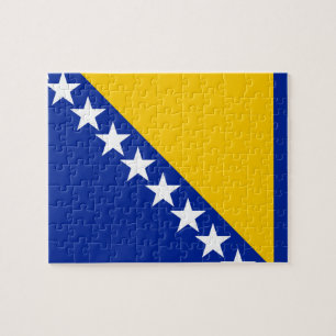 Puzzle Drapeau de Bosnie-Herzégovine