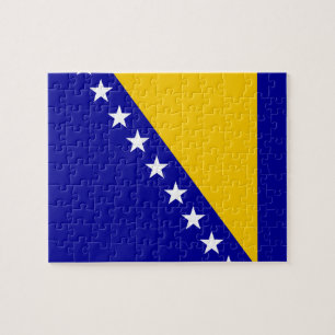Puzzle Drapeau de Bosnie-Herzégovine