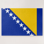 Puzzle Drapeau de Bosnie-Herzégovine<br><div class="desc">Drapeau de Bosnie-Herzégovine</div>