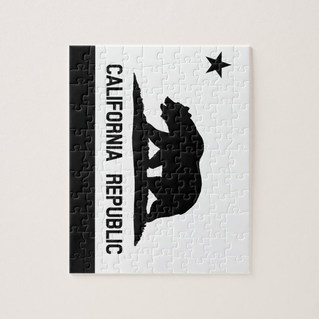 Puzzle Drapeau de Californie (Vertical)
