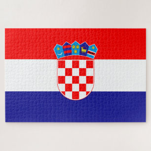 Puzzle Drapeau de Croatie