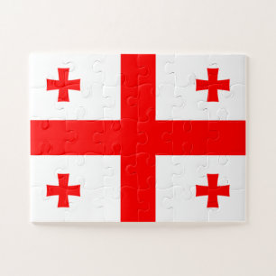 Puzzle Drapeau de Géorgie